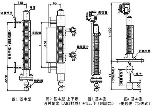 渣油液位計結(jié)構(gòu)特點(diǎn)圖